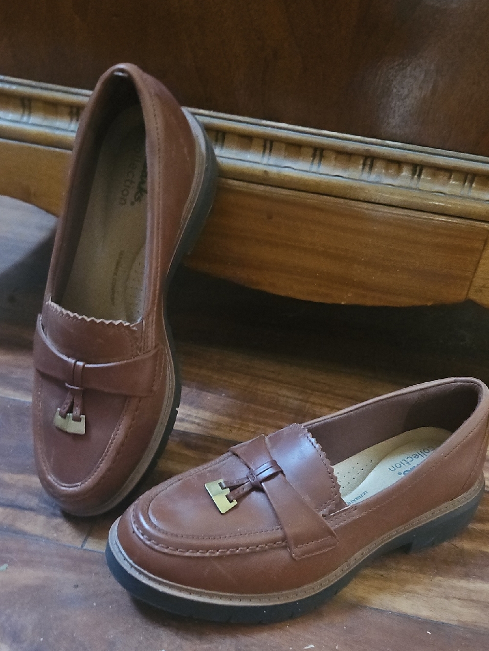 Clarks Leather Loafers